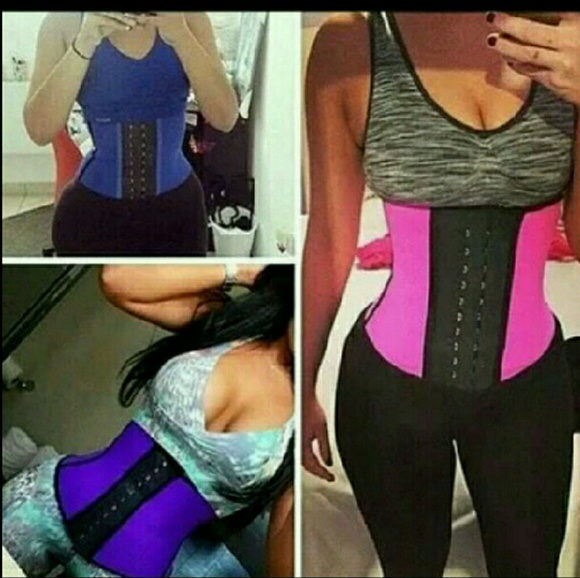 9 STEEL BONING LATEX WAIST TRAINER - Picture 2 of 3